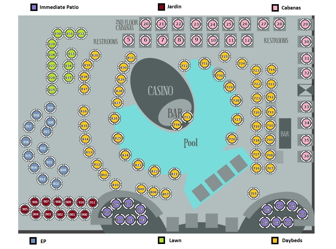 XS outdoor table map