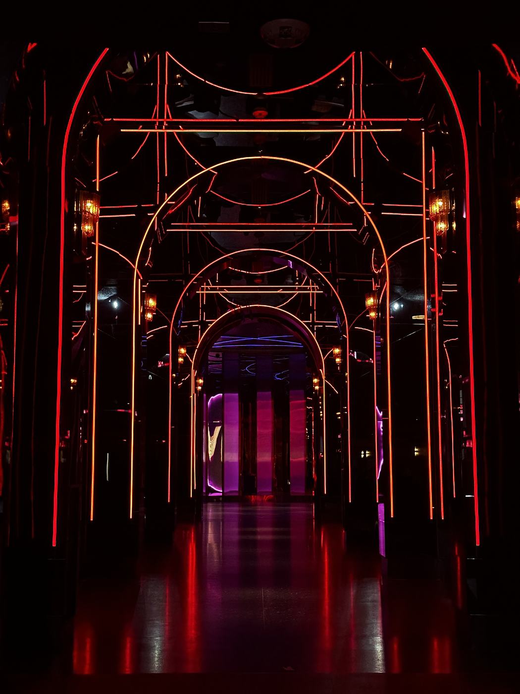 LIV Las Vegas entrance corridor